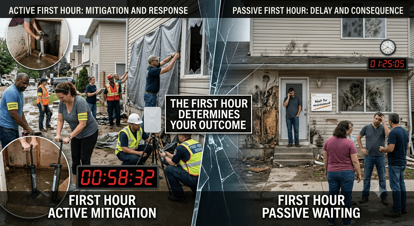 Why the First Hour After Disaster Determines Your Outcome