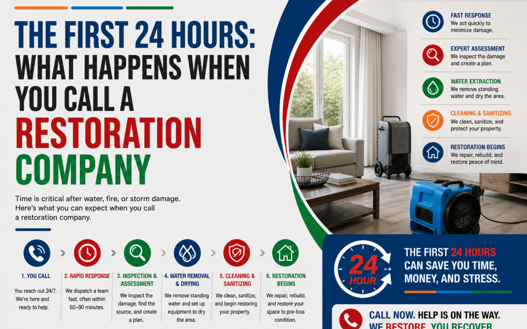 The First 24 Hours: What Happens When You Call a Restoration Company