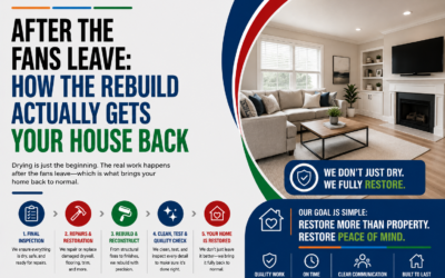 After the Fans Leave: How the Rebuild Actually Gets Your House Back